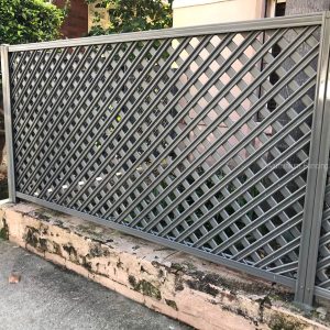 Aluminium Fencing Sydney - 3D privacy screen lattice